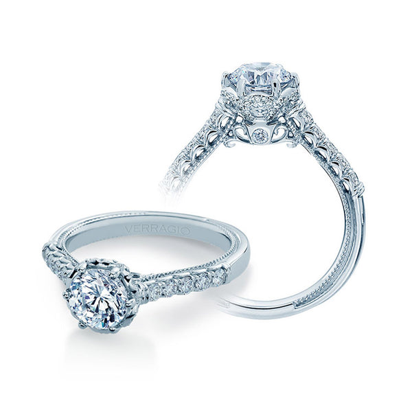 Verragio Round Diamond Center Engagement Ring Renaissance-943R65