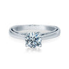 Verragio 18K White Gold Solitaire Engagement Ring VENETIAN-5047RD-1