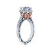 Verragio Rose Gold Profile Diamond Engagement Ring Venetian-5061R-TT