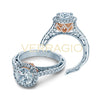 Verragio Rose Gold Profile Diamond Engagement Ring Venetian-5061R-TT