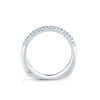 A.JAFFE Simple Close Pav̩ Set Anniversary Ring WRS150 / 50