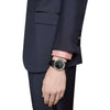 Gucci G-Timeless Signature Bee Automatic Black Leather Strap Watch YA126286