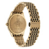 Gucci G-Timeless Slim Silver Dial Gold-Tone Watch, 36mm YA1264155