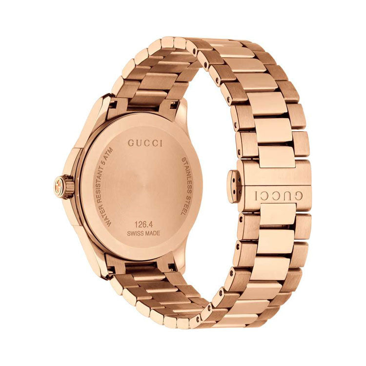 Timeless Rose Gold Gucci G Timeless Gold Watch Gucci G-Timeless