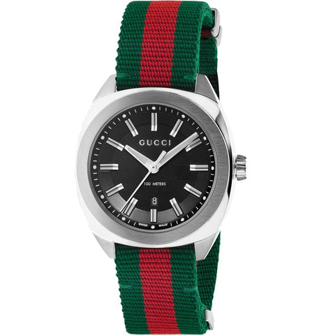 Gucci GG2570 42mm Swiss Quartz Men's Watch YA142305