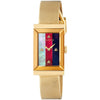 Gucci G-Frame Web Dial Yellow gold PVD Women's watch YA147410