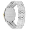 Gucci 25H 34mm Golden Brass Dial Steel Bracelet Women's Watch YA163403